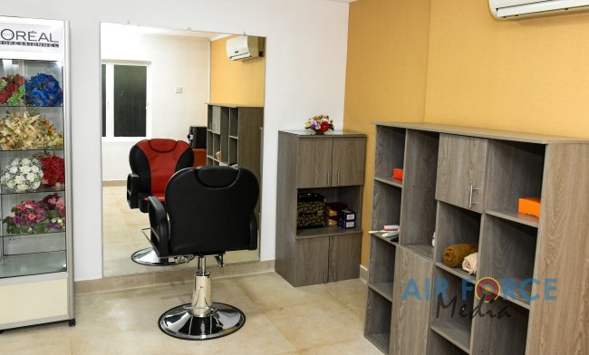 NEWLY RENOVATED CLIPPERS BEAUTY SALON AT GUWANPURA DECLARED OPEN BY THE COMMANDER